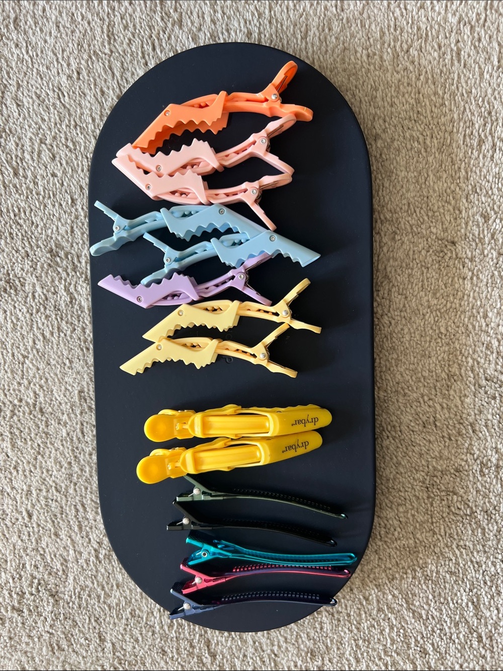 Assorted Drybar (2) Framar (8) & Metal (5) Alligator Hair Clips 15 Total